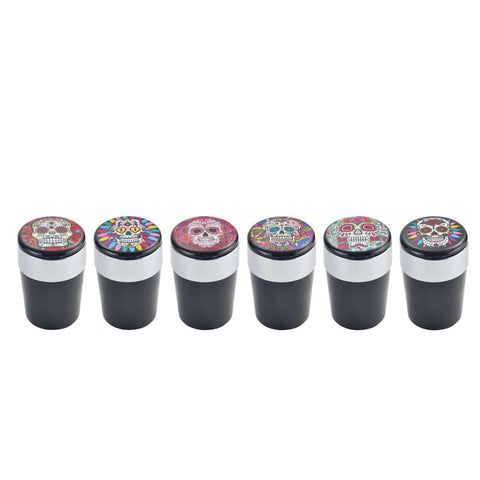 Mexican Skull Auto Aschenbecher mit LED Beleuchtung