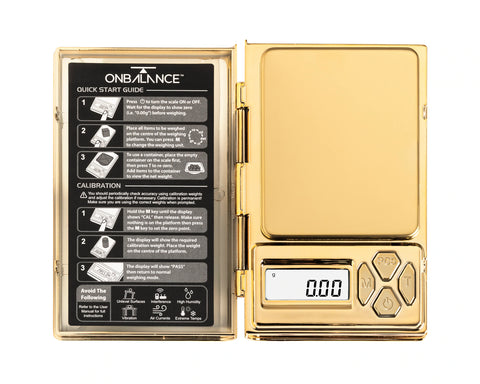 On Balance Chrome Gold Shine 100 x 0,01 g