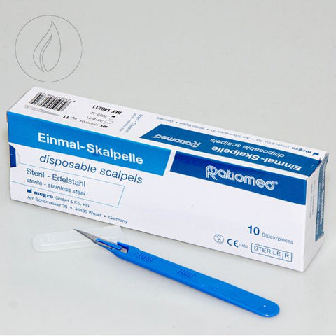 Scalpel jetable 10 pièces