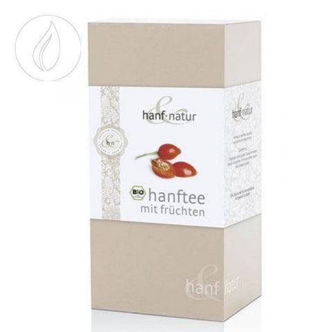 Hemp & Natur Organic hemp tea with fruits, 12 bags of 1.5g