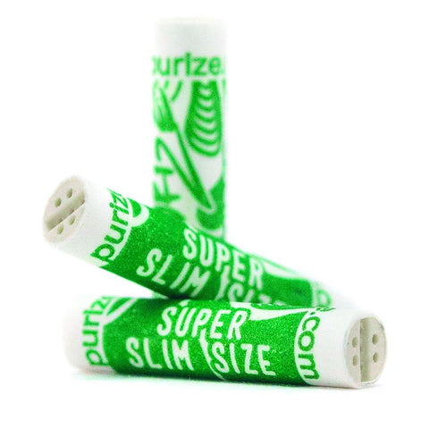Purize - Super Slim Aktivkohlefilter 111er Glas