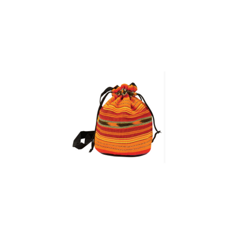 Guatemala pouch bag colorful with cord BIG