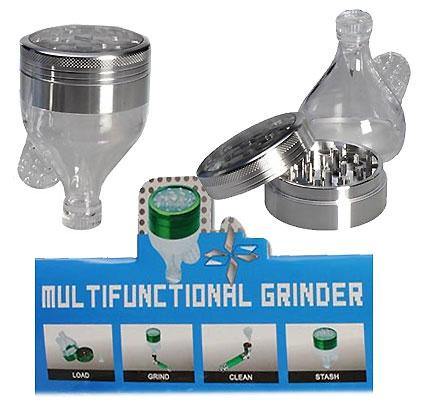 CBD & Räucherwerk Online Shop Schweiz | Grinder Multifunktional mit Trichter
 findest du im Viweedy Store in Basel