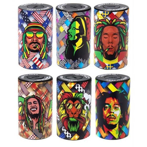 Vacuum container Rasta assorted