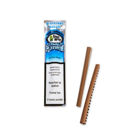 CBD & Räucherwerk Online Shop Schweiz | Platinum Blunt Wrap Blueberry Burst
 findest du im Viweedy Store in Basel