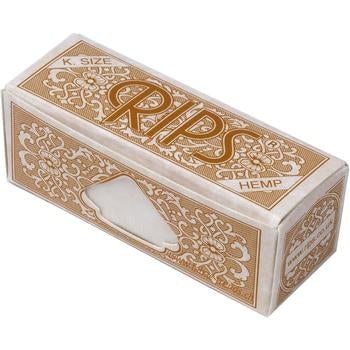 Rips Braun Hanf King Size Rouleaux