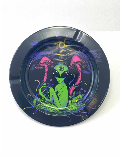 Aschenbecher Metal Mushroom Alien