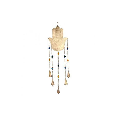 Windspiel Hamsa en laiton