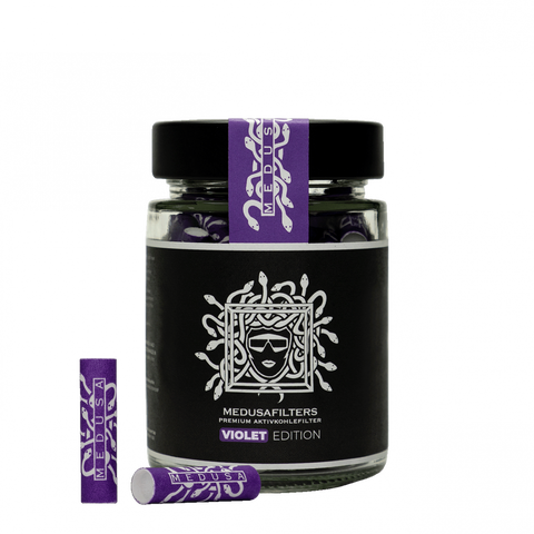 Medusa Filters activated carbon filter Purple 100 glass