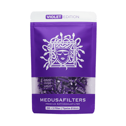 Medusa Filters activated carbon filter purple 250pcs.
