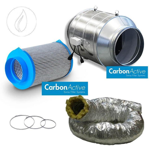 CBD & Räucherwerk Online Shop Schweiz | Abluftset Carbon Active Silent Tube 500m3/h 200mm Schallisoliert
 findest du im Viweedy Store in Basel