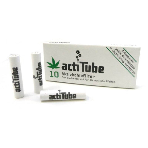 CBD & Räucherwerk Online Shop Schweiz | Actitube Kohlefilter (10Stk & 100Stk.)
 findest du im Viweedy Store in Basel