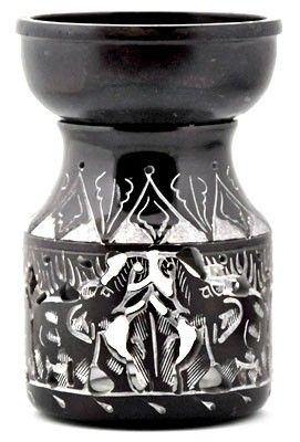 CBD & Räucherwerk Online Shop Schweiz | Aromabrenner Elephant Spirit black soapstone
 findest du im Viweedy Store in Basel