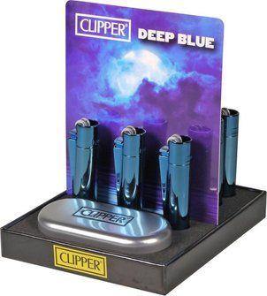 CBD & Räucherwerk Online Shop Schweiz | Clipper - Metall Deep Blue
 findest du im Viweedy Store in Basel