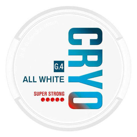 CBD & Räucherwerk Online Shop Schweiz | General G4 Cryo Slim All White Portion Snus
 findest du im Viweedy Store in Basel