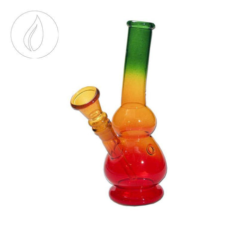CBD & Räucherwerk Online Shop Schweiz | Glasbong Rasta 18cm
 findest du im Viweedy Store in Basel