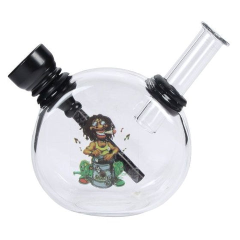 Bang en verre mini clair - assorti