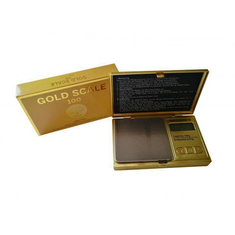 Échelle d'or 100 x 0,01 gr.