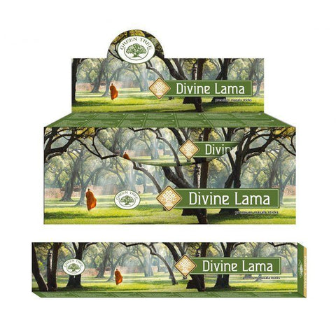 CBD & Räucherwerk Online Shop Schweiz | Green Tree Masala Divine Lama Räucherstäbchen
 findest du im Viweedy Store in Basel