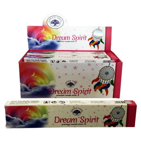CBD & Räucherwerk Online Shop Schweiz | Green Tree Masala Dream Spirit Räucherstäbchen
 findest du im Viweedy Store in Basel