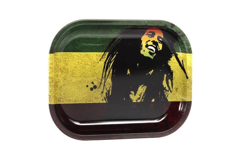 CBD & Räucherwerk Online Shop Schweiz | Mischschale Rolling Tray Bob Marley
 findest du im Viweedy Store in Basel