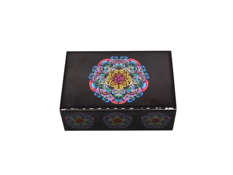 CBD & Räucherwerk Online Shop Schweiz | Om Lotus Box (15 x 10 cm)
 findest du im Viweedy Store in Basel