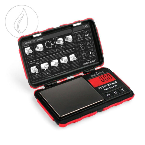 CBD & Räucherwerk Online Shop Schweiz | On Balance Scale TUF 100 RED  100x0.01g
 findest du im Viweedy Store in Basel