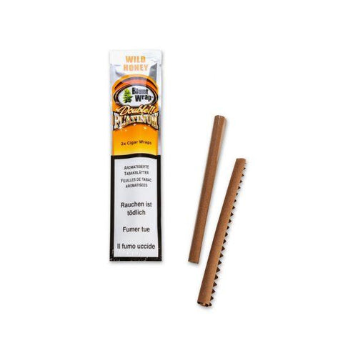 CBD & Räucherwerk Online Shop Schweiz | Platinum Blunt Wrap Wild Honey
 findest du im Viweedy Store in Basel
