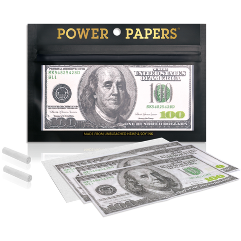 Power Papers 100 DOLLAR / EURO et pourboires
