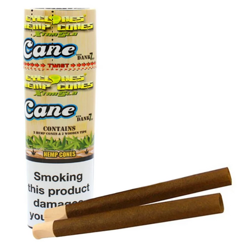 Cyclones Hemp Cane X-tra Slo 2 in 1 Tube
