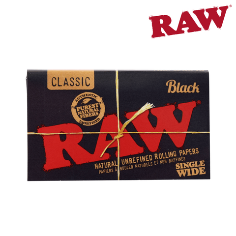 CBD & Räucherwerk Online Shop Schweiz | RAW Black Single Wide Double
 findest du im Viweedy Store in Basel