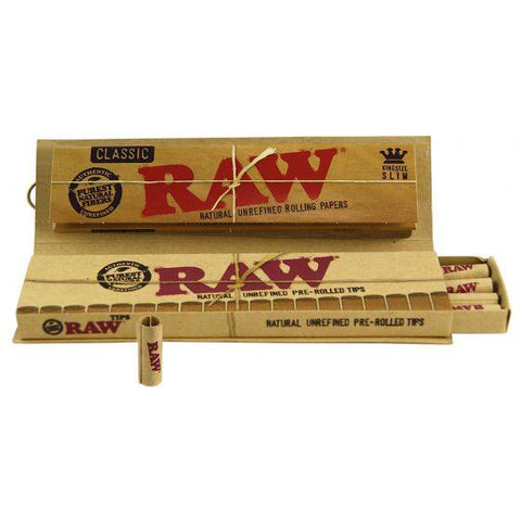 CBD & Räucherwerk Online Shop Schweiz | RAW Connoisseur KS Slim mit vorgedrehten Filter
 findest du im Viweedy Store in Basel
