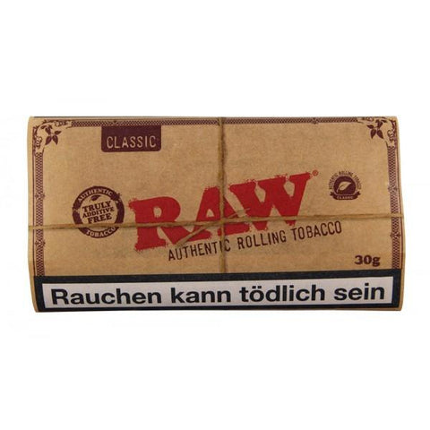 CBD & Räucherwerk Online Shop Schweiz | Raw - Tabak Classic 25g
 findest du im Viweedy Store in Basel