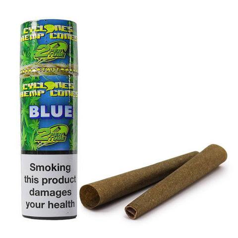Tube Cyclones Chanvre Bleu 2 en 1