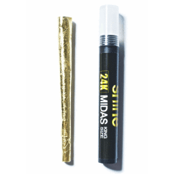 CBD & Räucherwerk Online Shop Schweiz | Shine - 24K Gold King Size Cone
 findest du im Viweedy Store in Basel