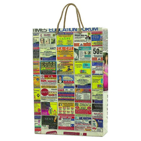 Shopping Bag aus Rec. Material India Street Project Charity Bag