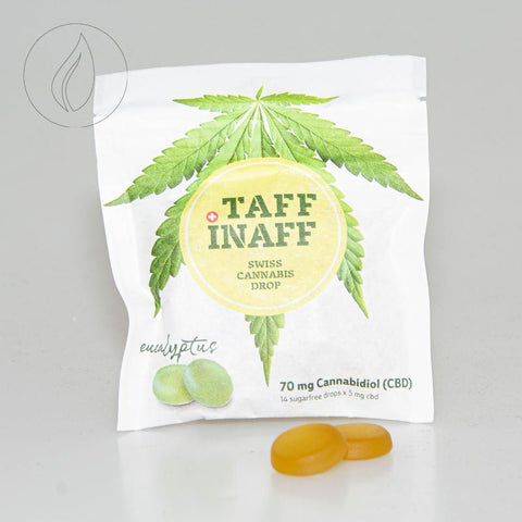 CBD & Räucherwerk Online Shop Schweiz | Taff Inaff - Swiss Cannabis Drops 70mg CBD
 findest du im Viweedy Store in Basel
