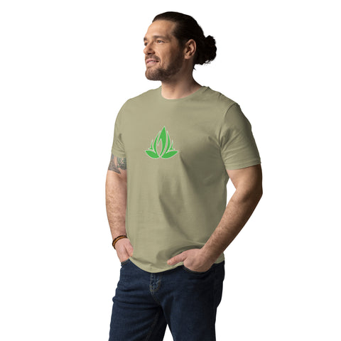 T-shirt unisexe en coton bio fleur de Viweedy