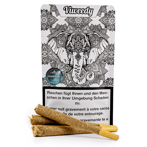 CBD & Räucherwerk Online Shop Schweiz | Viweedy Crushed Mix CBD Joints
 findest du im Viweedy Store in Basel