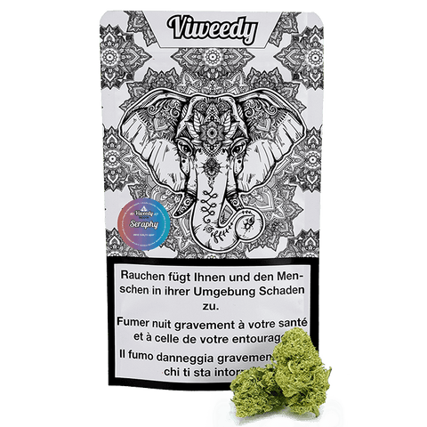 CBD & Räucherwerk Online Shop Schweiz | Viweedy Seraphy Indoor "special dry"
 findest du im Viweedy Store in Basel