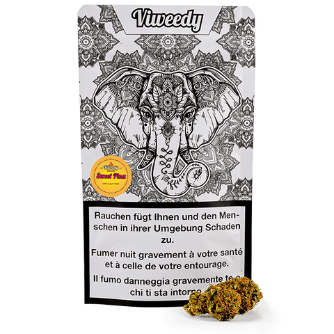 CBD & Räucherwerk Online Shop Schweiz | Viweedy Sweet Pina CBD Indoor
 findest du im Viweedy Store in Basel